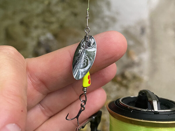 Lingurita rotativa RTB InLine Spinner #1 1.6g 02 Gold Blade foto 3