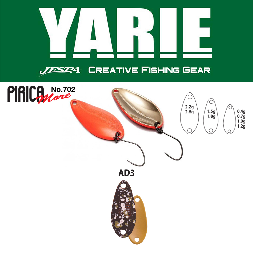 Lingurita oscilanta Yarie 702 Pirica More 1,0 g AD3 Sako Pellet Lingurita oscilanta Yarie 702 Pirica More 1,0 g AD3 Sako Pellet