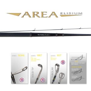 Lanseta spinning Herakles AREA ELISIUM BOTTOM HEB2-180B 180cm 0.4–2.5 g Bottom