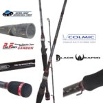 Lanseta spinning Herakles BLACK WEAPON REVENGE Spin 1 secțiune. 6'5" 1/32-1/4 Medium Light