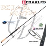 Lanseta spinning Herakles KIAR VANTO 630ML 6'3" 187cm 3–10 g 2 secțiuni. Medium Light