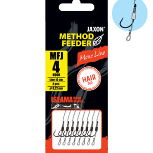 Montură Jaxon Method Feeder Hair Rig FJ nr. 10, 0,20 mm, 10 cm
