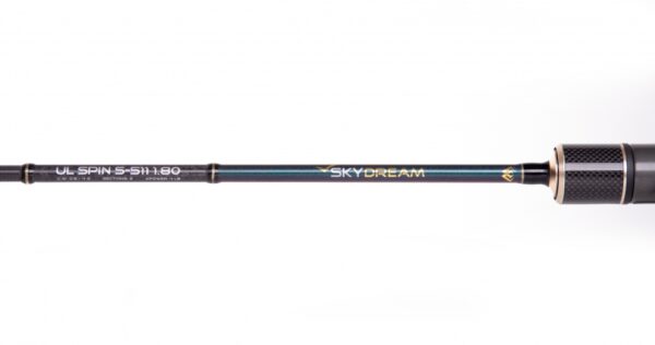Lansetă spinning Mikado Sky Dream UL Spin 2,24 m, 1,5–9 g – detaliu