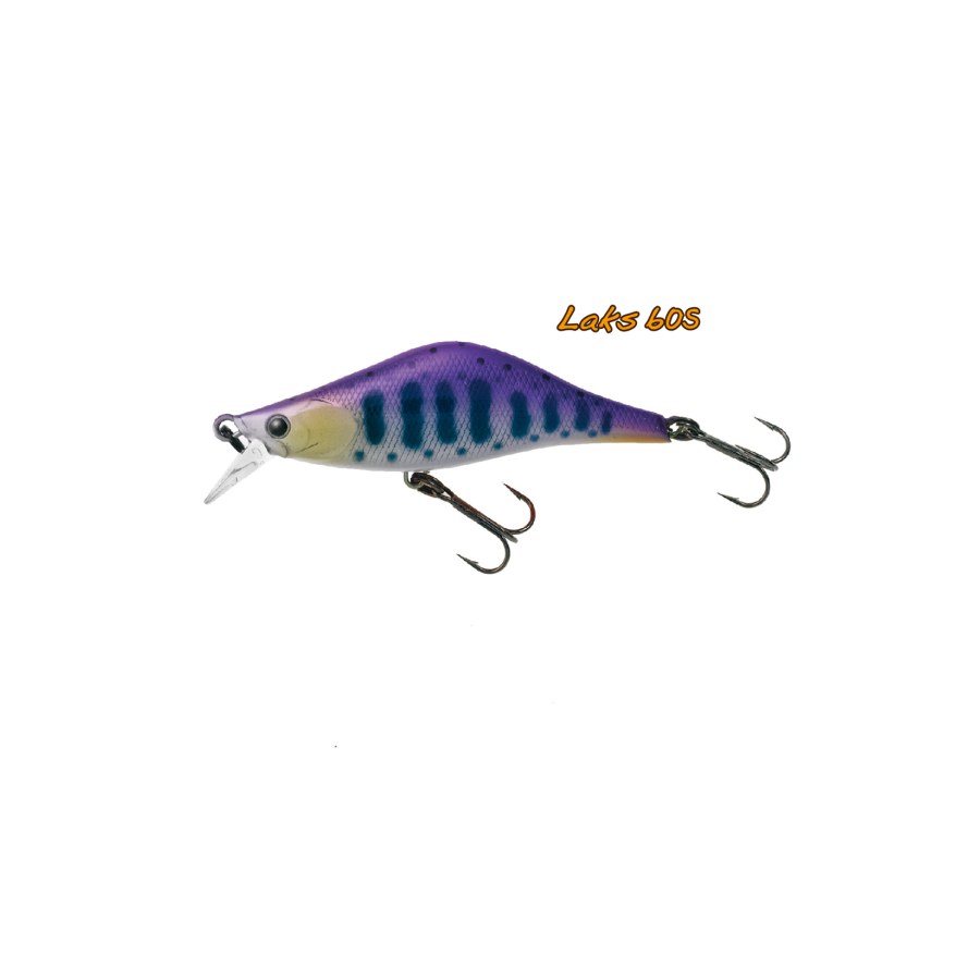 Vobler TIEMCO LAKS 60S 60mm 5.8gr Culoare 012 Purple Back Yamame - thumbnail Vobler TIEMCO LAKS 60S 60mm 5.8gr Culoare 012 Purple Back Yamame - imagine 1