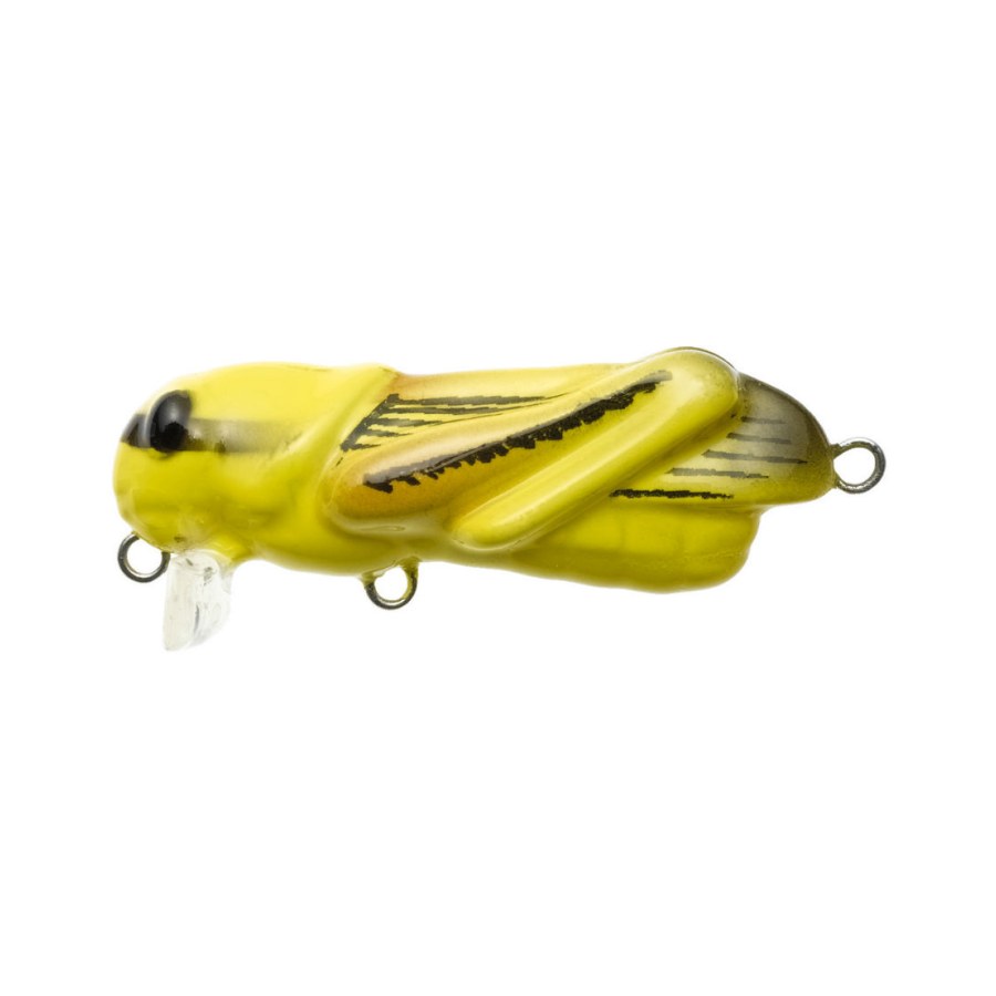 Vobler Tiemco TRICK TROUT GRASSHOPPER F 35mm 1.8gr Culoare 002 Yellow - thumbnail Vobler Tiemco TRICK TROUT GRASSHOPPER F 35mm 1.8gr Culoare 002 Yellow - imagine 1