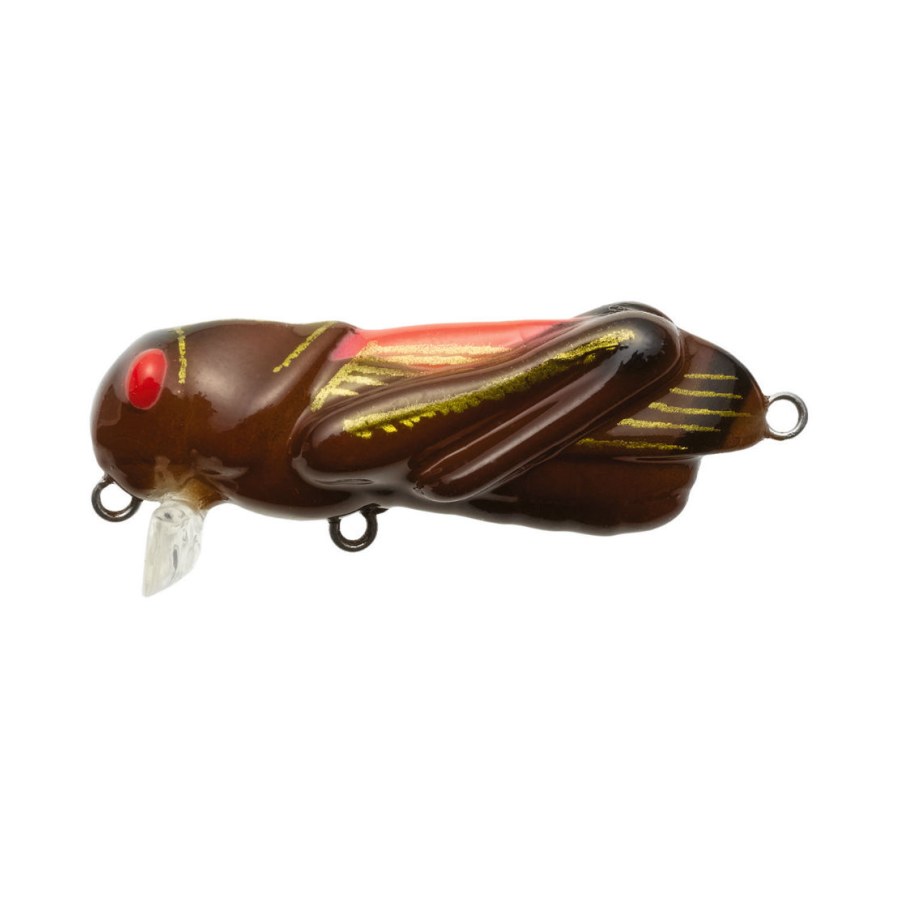 Vobler Tiemco TRICK TROUT GRASSHOPPER F 35mm 1.8gr Culoare 004 Brown - thumbnail Vobler Tiemco TRICK TROUT GRASSHOPPER F 35mm 1.8gr Culoare 004 Brown - imagine 1