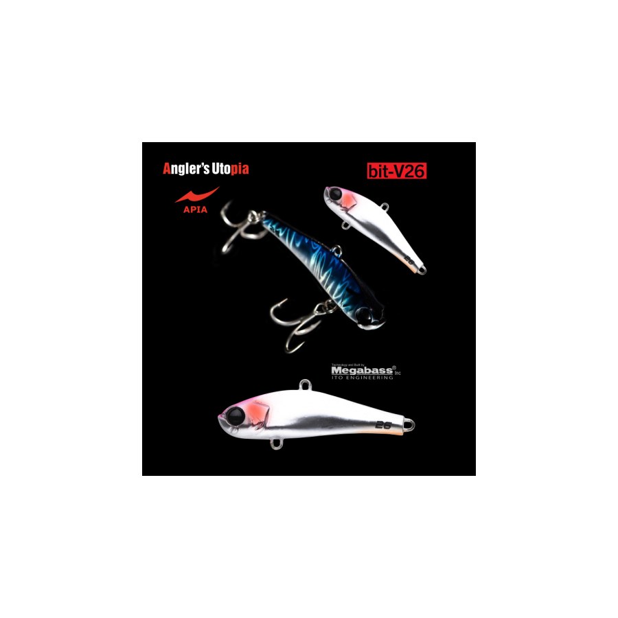 Vobler APIA BIT-V26 55mm 26gr 03 Chrome - thumbnail Vobler APIA BIT-V26 55mm 26gr 03 Chrome - imagine 1