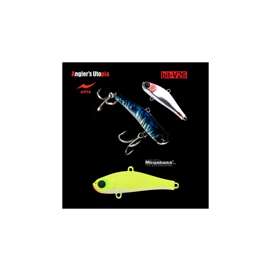 Vobler APIA BIT-V26 55mm 26gr 17 Muraoka Chart - thumbnail Vobler APIA BIT-V26 55mm 26gr 17 Muraoka Chart - imagine 1