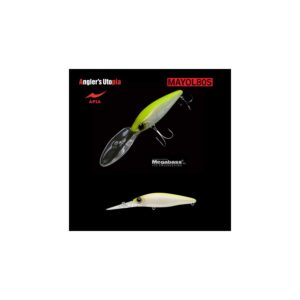 Vobler APIA MAYOL 80S 80mm 15gr 02 Chart Back Pearl