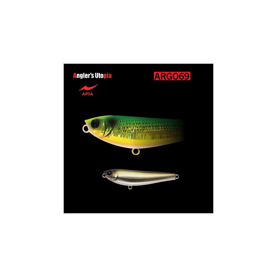 Vobler APIA ARGO 69 8.5gr 69mm 09 Haku - thumbnail Vobler APIA ARGO 69 8.5gr 69mm 09 Haku - imagine 1