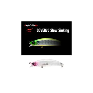 Vobler APIA DOVER 70 SLOW SINKING 70mm 10gr 08 Peach Clear Glitter