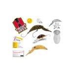 Vobler HERAKLES ALECA SP 3.1cm 2.3gr Ghost Pellet Glow
