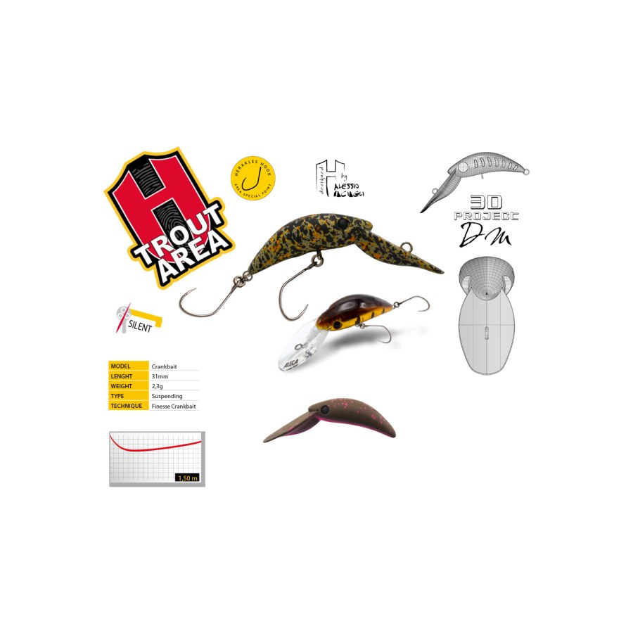 Vobler HERAKLES ALECA SP 3.1cm 2.3gr BP Pellet - thumbnail Vobler HERAKLES ALECA SP 3.1cm 2.3gr BP Pellet - imagine 1