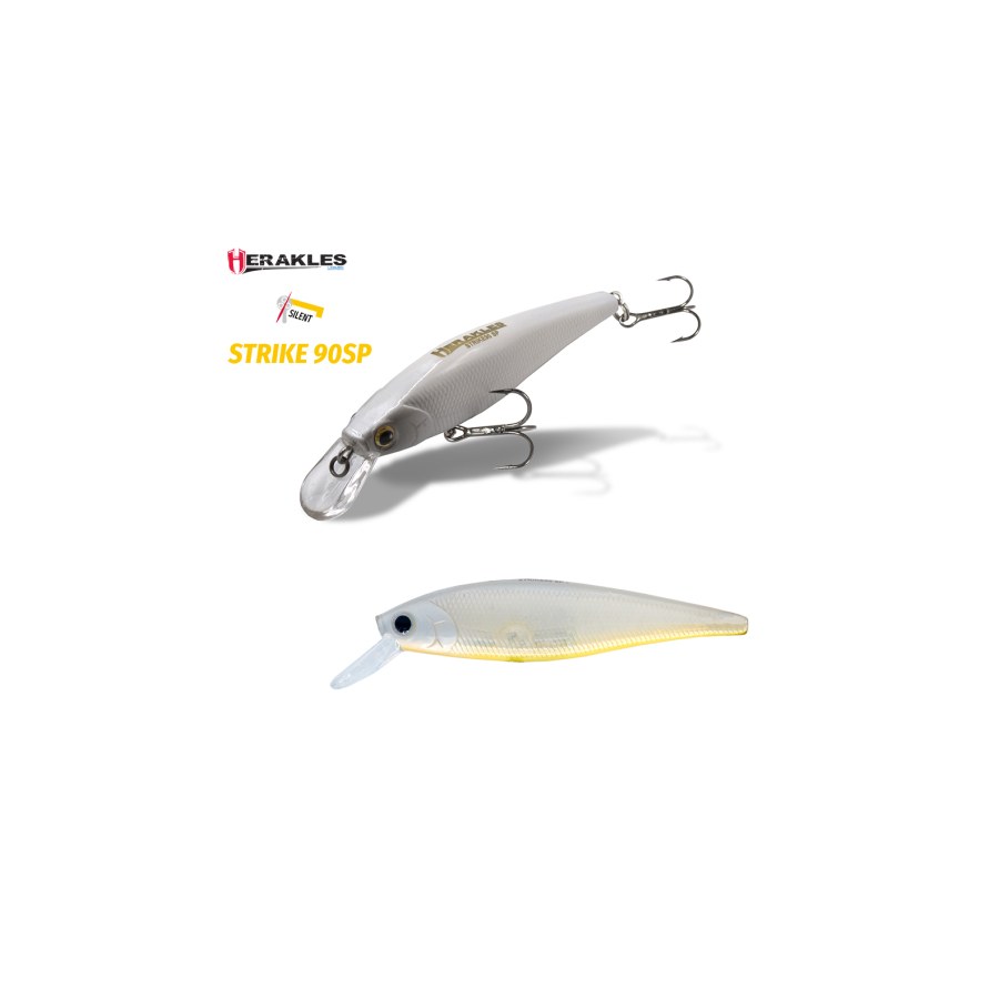 Vobler HERAKLES STRIKE 90SP 9cm 10gr Pearl YB - thumbnail Vobler HERAKLES STRIKE 90SP 9cm 10gr Pearl YB - imagine 1