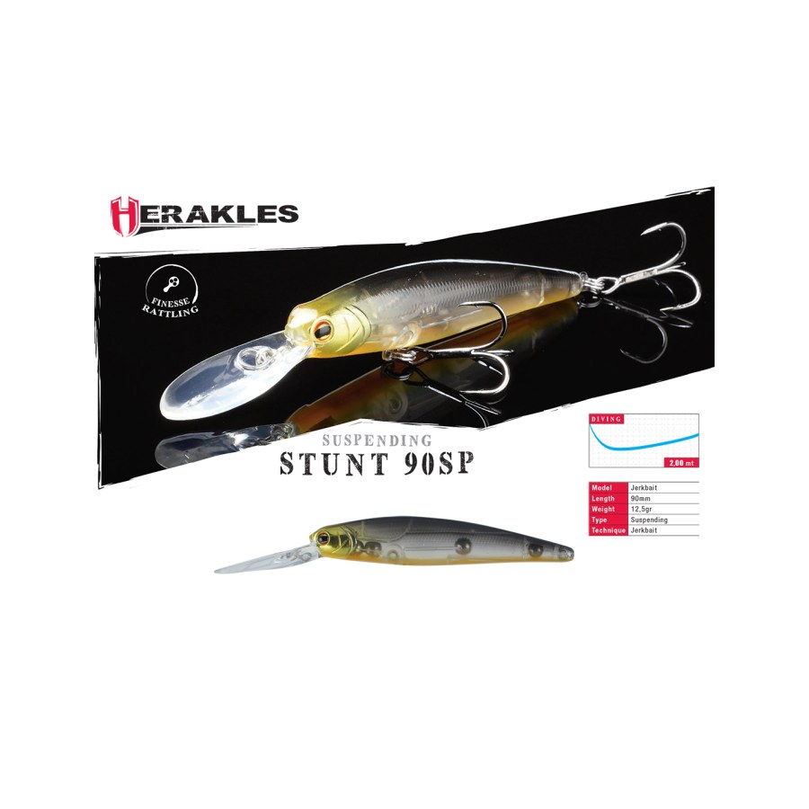 Vobler HERAKLES STUNT 90SP 9.0cm 12.5cm Skull - thumbnail Vobler HERAKLES STUNT 90SP 9.0cm 12.5cm Skull - imagine 1