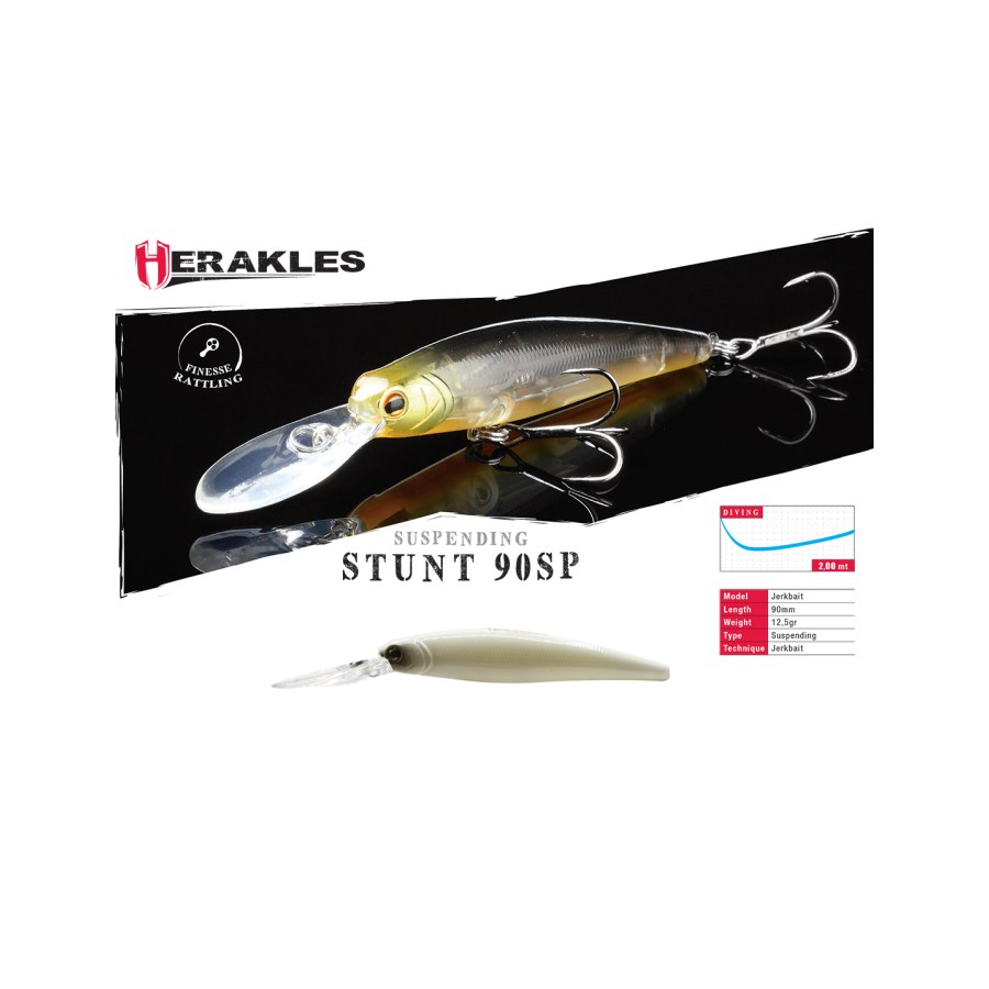 Vobler HERAKLES STUNT 90SP 9.0cm 12.5cm Bandit - thumbnail Vobler HERAKLES STUNT 90SP 9.0cm 12.5cm Bandit - imagine 1