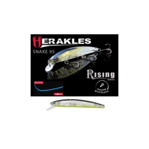 Vobler HERAKLES SNAKE 95SP 9.5cm 9gr Ghost Reaction Shad