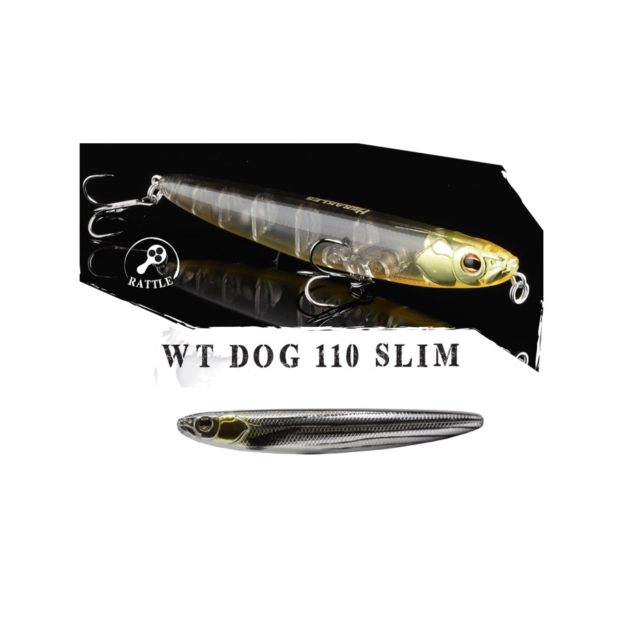 Vobler HERAKLES WT-DOG 110 SLIM 11cm 13.5gr Live Mullet - thumbnail Vobler HERAKLES WT-DOG 110 SLIM 11cm 13.5gr Live Mullet - imagine 1