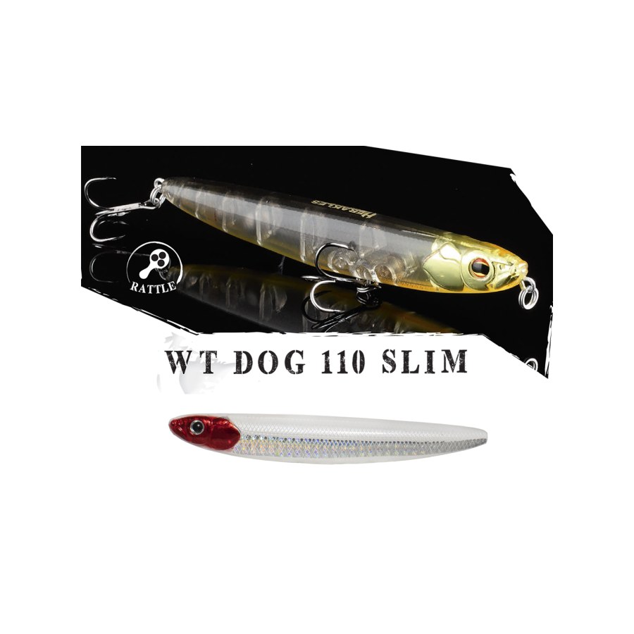Vobler HERAKLES WT-DOG 110 SLIM 11cm 13.5gr Bloody Blade - thumbnail Vobler HERAKLES WT-DOG 110 SLIM 11cm 13.5gr Bloody Blade - imagine 1
