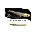 Vobler HERAKLES WT-DOG 110 SLIM 11cm 13.5gr Chartreuse Shine