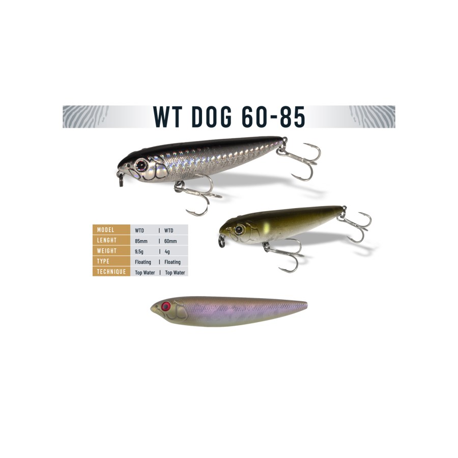 Vobler HERAKLES WT-DOG 60 6cm 4gr Matt Sunny - thumbnail Vobler HERAKLES WT-DOG 60 6cm 4gr Matt Sunny - imagine 1