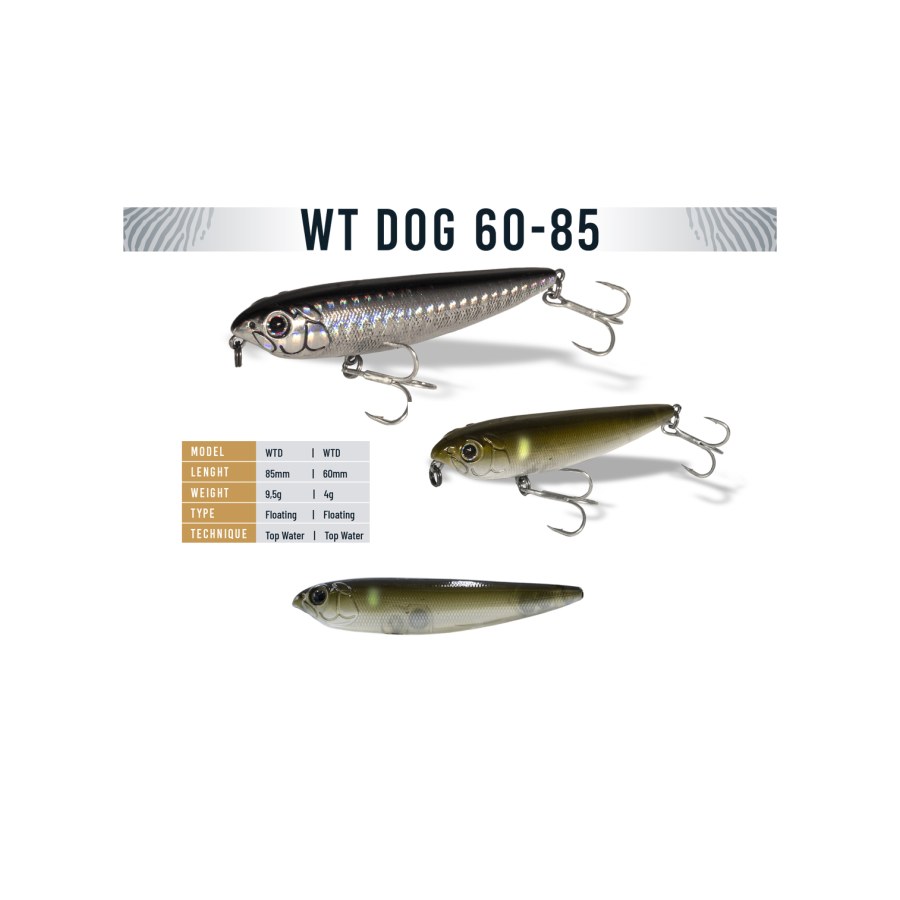 Vobler HERAKLES WT-DOG 60 6cm 4gr Japan Ayu - thumbnail Vobler HERAKLES WT-DOG 60 6cm 4gr Japan Ayu - imagine 1