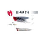 Vobler POPPER HERAKLES HI-POP 110 11cm 26gr White Flash
