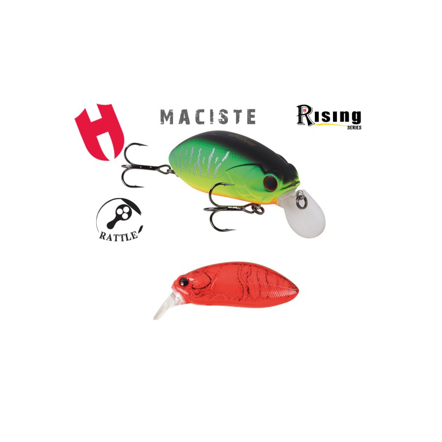Vobler HERAKLES MACISTE RATTLE F 7.0cm 22.5gr RED CRAW - thumbnail Vobler HERAKLES MACISTE RATTLE F 7.0cm 22.5gr RED CRAW - imagine 1