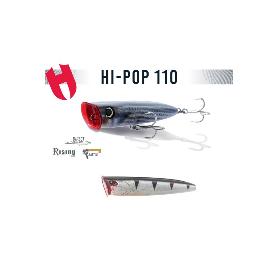 Vobler POPPER HERAKLES HI-POP 14.5cm 58gr Barracuda - thumbnail Vobler POPPER HERAKLES HI-POP 14.5cm 58gr Barracuda - imagine 1