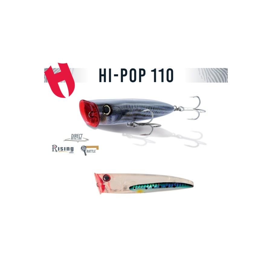 Vobler POPPER HERAKLES HI-POP 14.5cm 58gr Ghost - thumbnail Vobler POPPER HERAKLES HI-POP 14.5cm 58gr Ghost - imagine 1