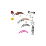Vobler HERAKLES MOTH SK SINKING 3.7cm 2.4gr Pink Shock
