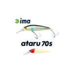 Vobler IMA ATARU 70S 70mm 11gr 001 Red Head