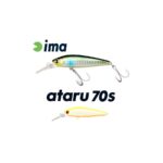 Vobler IMA ATARU 70S 70mm 11gr 002 Chart Black Pearl