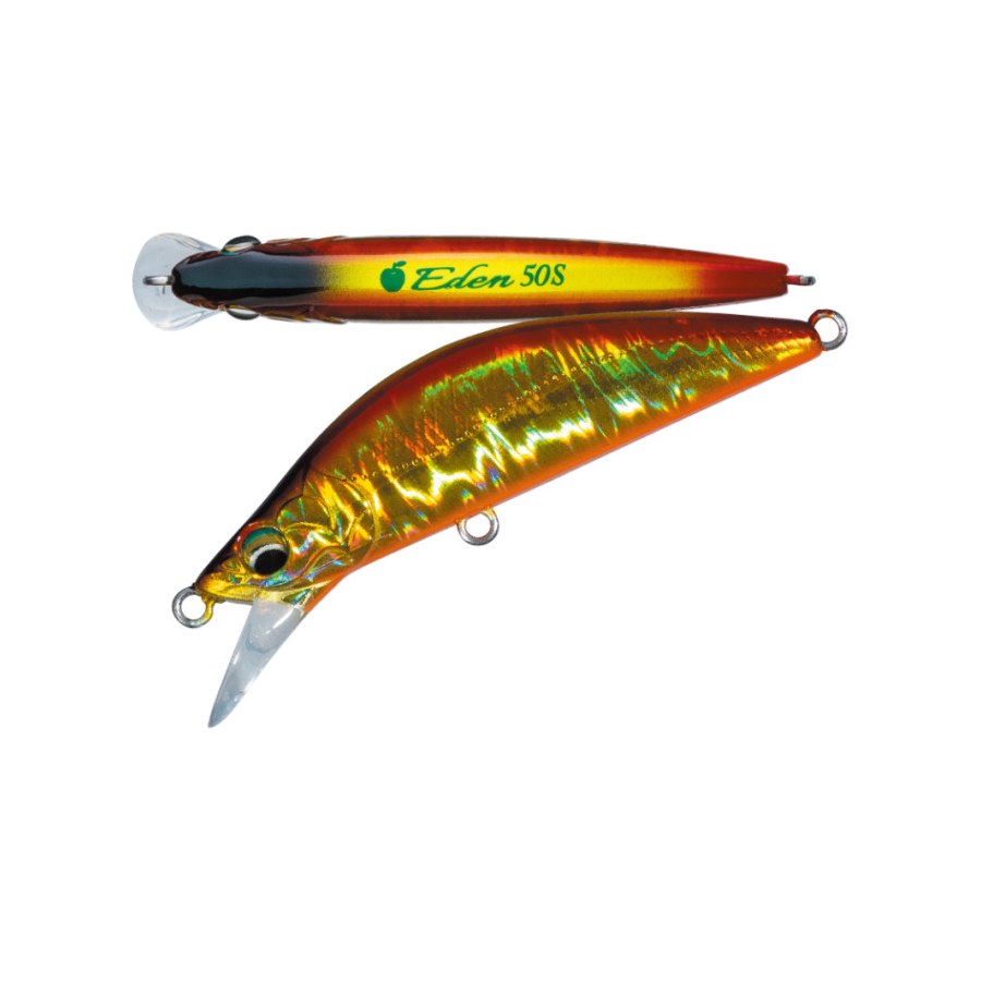 Vobler MAJOR CRAFT FINETAIL EDEN 45S 4.5cm 3.7gr #015 Laser Red Gold - thumbnail Vobler MAJOR CRAFT FINETAIL EDEN 45S 4.5cm 3.7gr #015 Laser Red Gold - imagine 1
