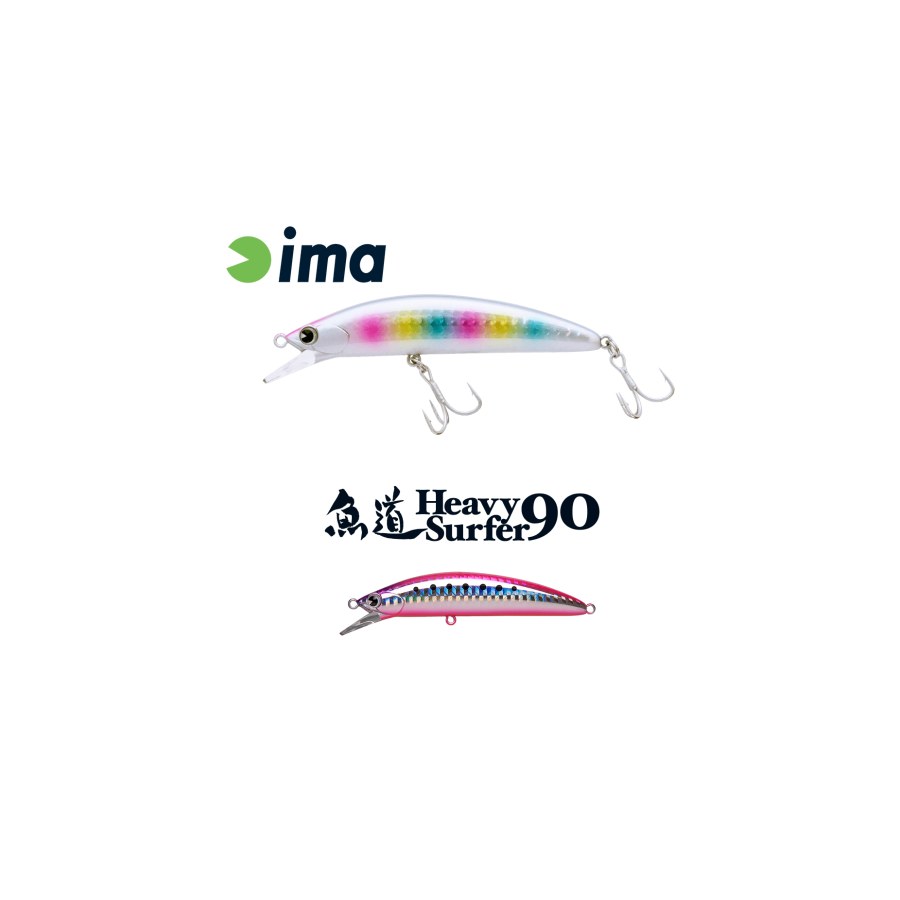 Vobler IMA HEAVY SURFER 90HS 90mm 28gr 102 Pink Sardines - thumbnail Vobler IMA HEAVY SURFER 90HS 90mm 28gr 102 Pink Sardines - imagine 1