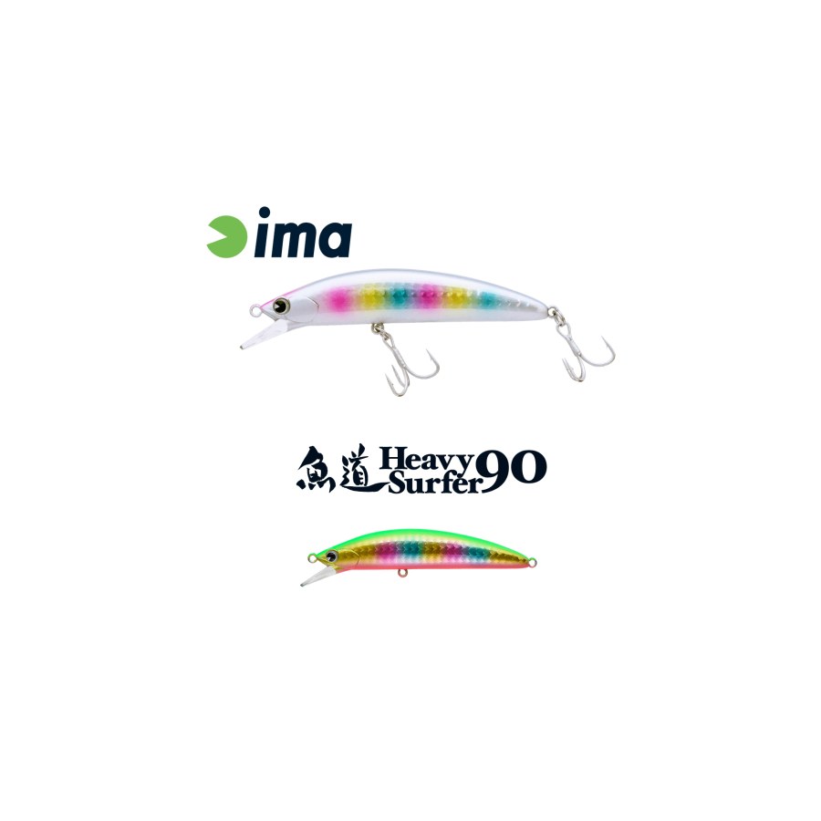 Vobler IMA HEAVY SURFER 90HS 90mm 28gr 104 Ball Color - thumbnail Vobler IMA HEAVY SURFER 90HS 90mm 28gr 104 Ball Color - imagine 1