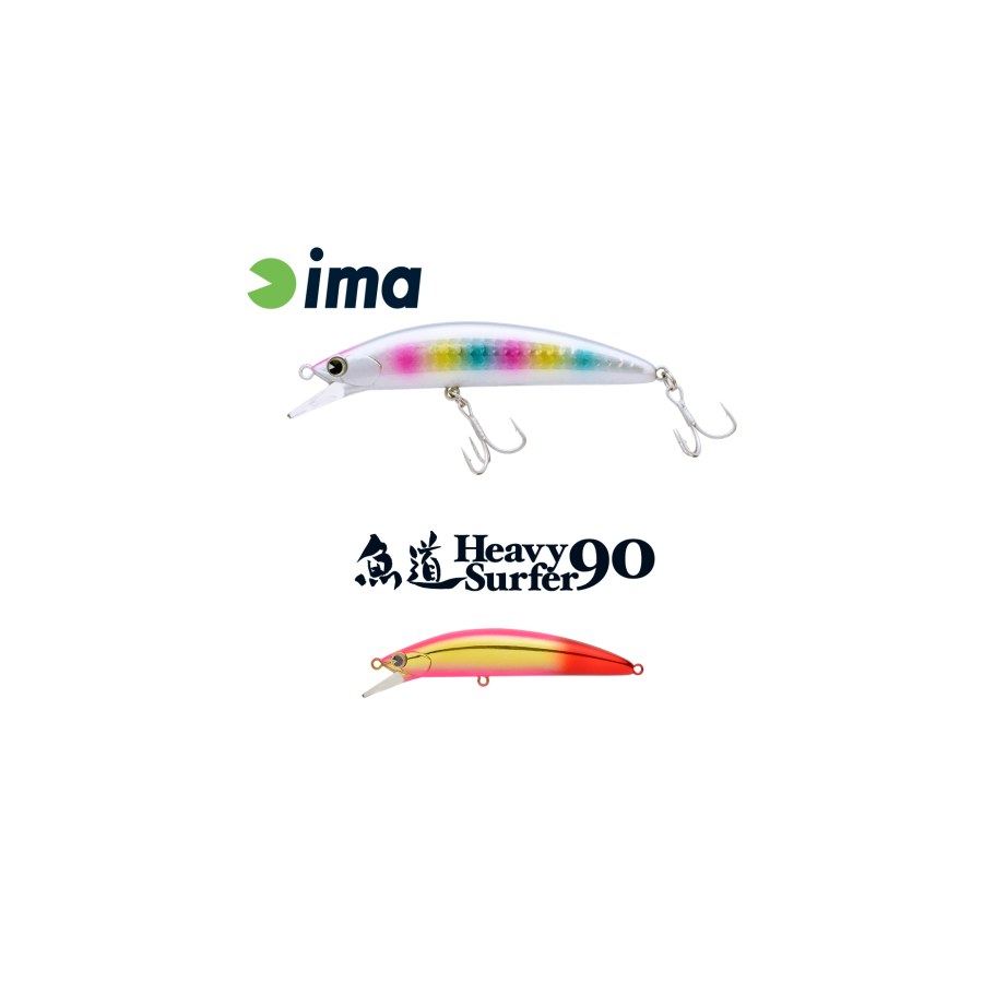 Vobler IMA HEAVY SURFER 90HS 90mm 28gr 115 Blody Pink - thumbnail Vobler IMA HEAVY SURFER 90HS 90mm 28gr 115 Blody Pink - imagine 1