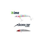 Vobler IMA IBORN 78F SHALLOW 78mm 8.5gr 001 Red Head