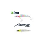 Vobler IMA IBORN 78F SHALLOW 78mm 8.5gr 004 Chart Head Clear