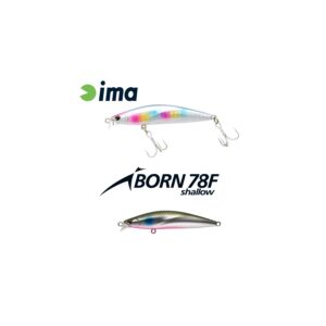 Vobler IMA IBORN 78F SHALLOW 78mm 8.5gr 013 Mat Mullet