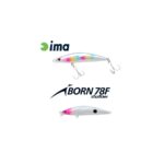 Vobler IMA IBORN 78F SHALLOW 78mm 8.5gr 018 PH Pearl Dot