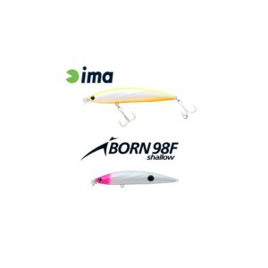 Vobler IMA IBORN 98F SHALLOW 98mm 13gr 020 PH Pearl Dot