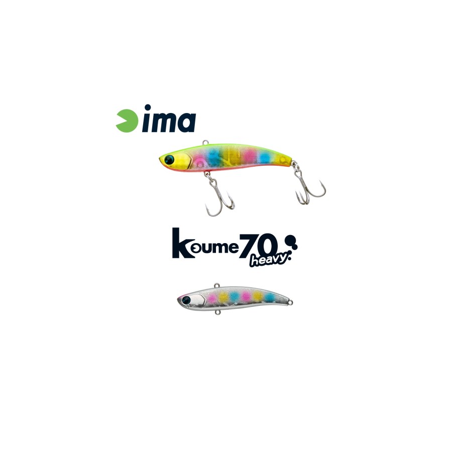 Vobler IMA KOUME VIBRATION 70 HEAVY 70mm 18gr 104 Cotton Candy - thumbnail Vobler IMA KOUME VIBRATION 70 HEAVY 70mm 18gr 104 Cotton Candy - imagine 1