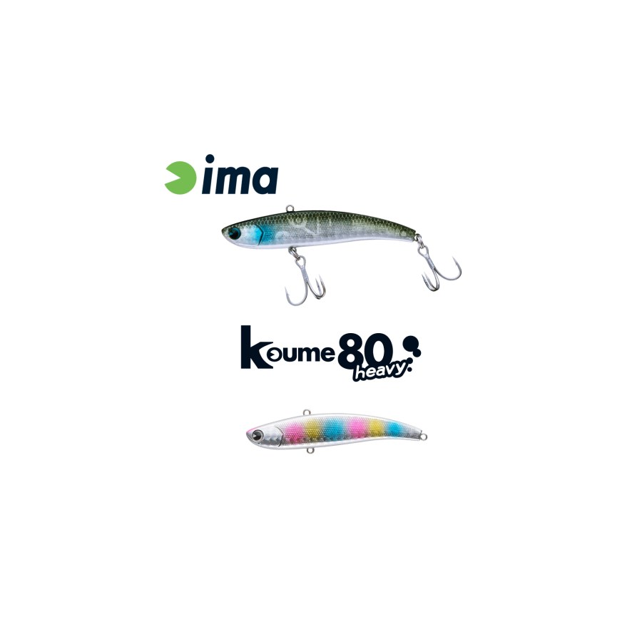 Vobler IMA KOUME VIBRATION 80 HEAVY 80mm 20gr 104 Cotton Candy - thumbnail Vobler IMA KOUME VIBRATION 80 HEAVY 80mm 20gr 104 Cotton Candy - imagine 1