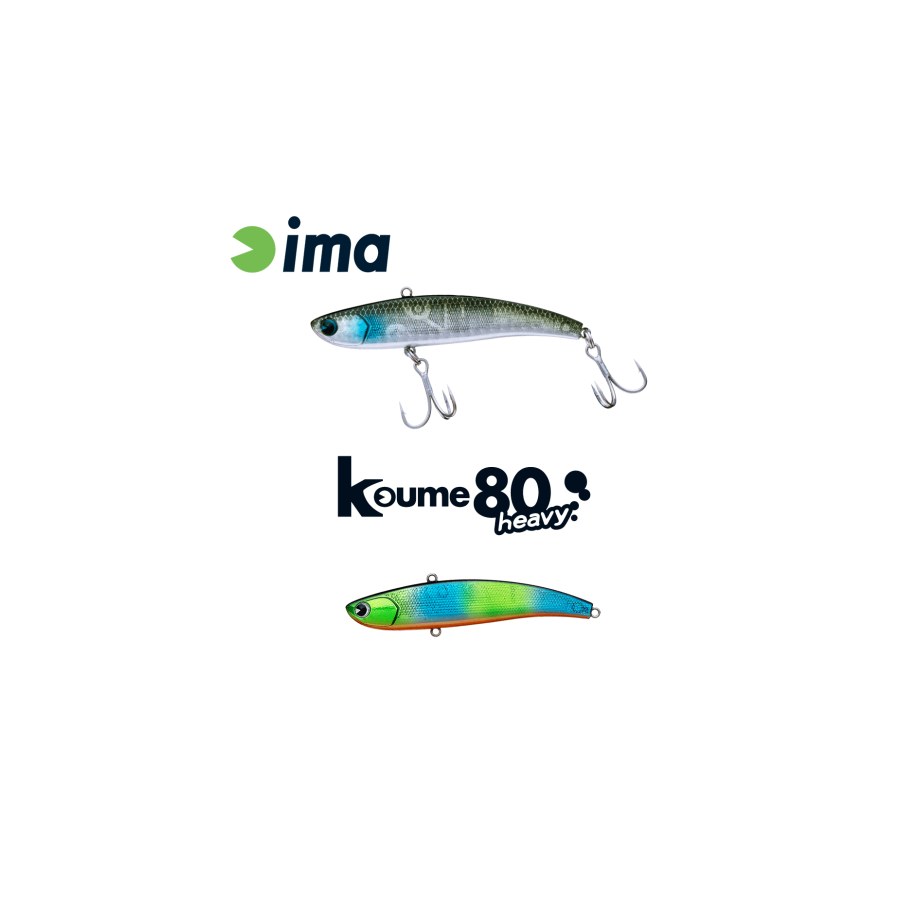 Vobler IMA KOUME VIBRATION 80 HEAVY 80mm 20gr 121 Kingfisher - thumbnail Vobler IMA KOUME VIBRATION 80 HEAVY 80mm 20gr 121 Kingfisher - imagine 1