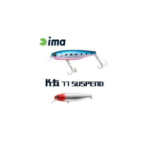 Vobler IMA K-FAT 77 SUSPEND 77mm 12gr 001 Red Head
