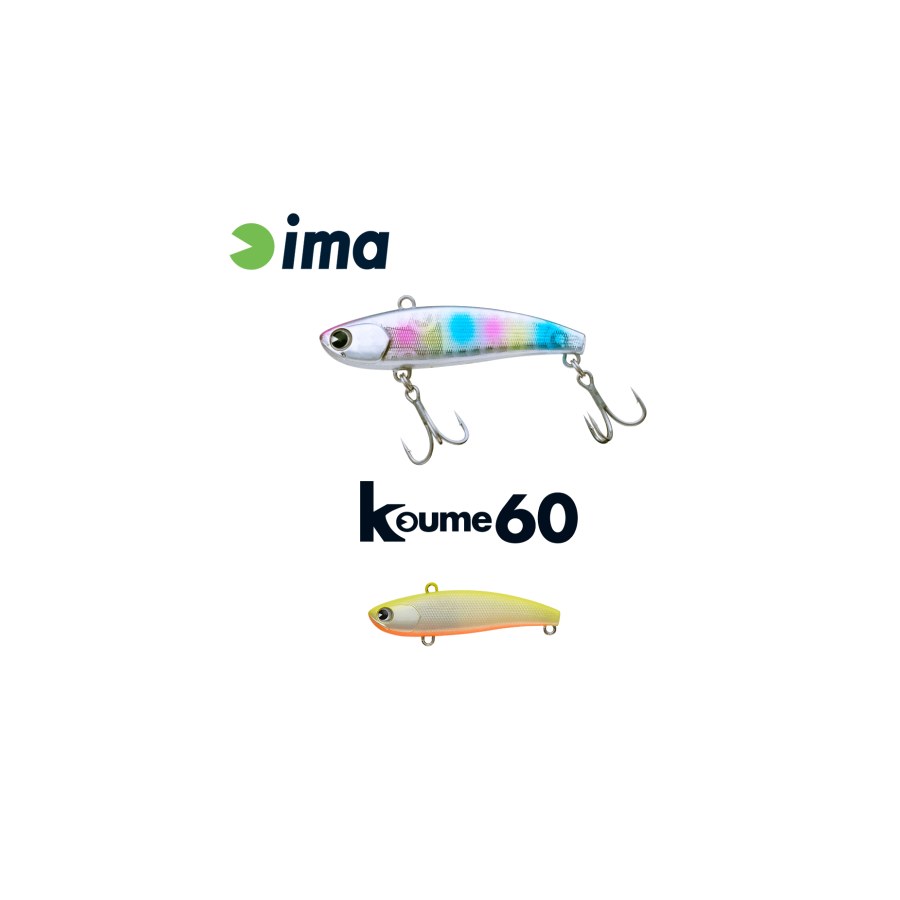 Vobler IMA KOUME VIBRATION 60 60mm 11gr 102 Chart Back Pearl - thumbnail Vobler IMA KOUME VIBRATION 60 60mm 11gr 102 Chart Back Pearl - imagine 1