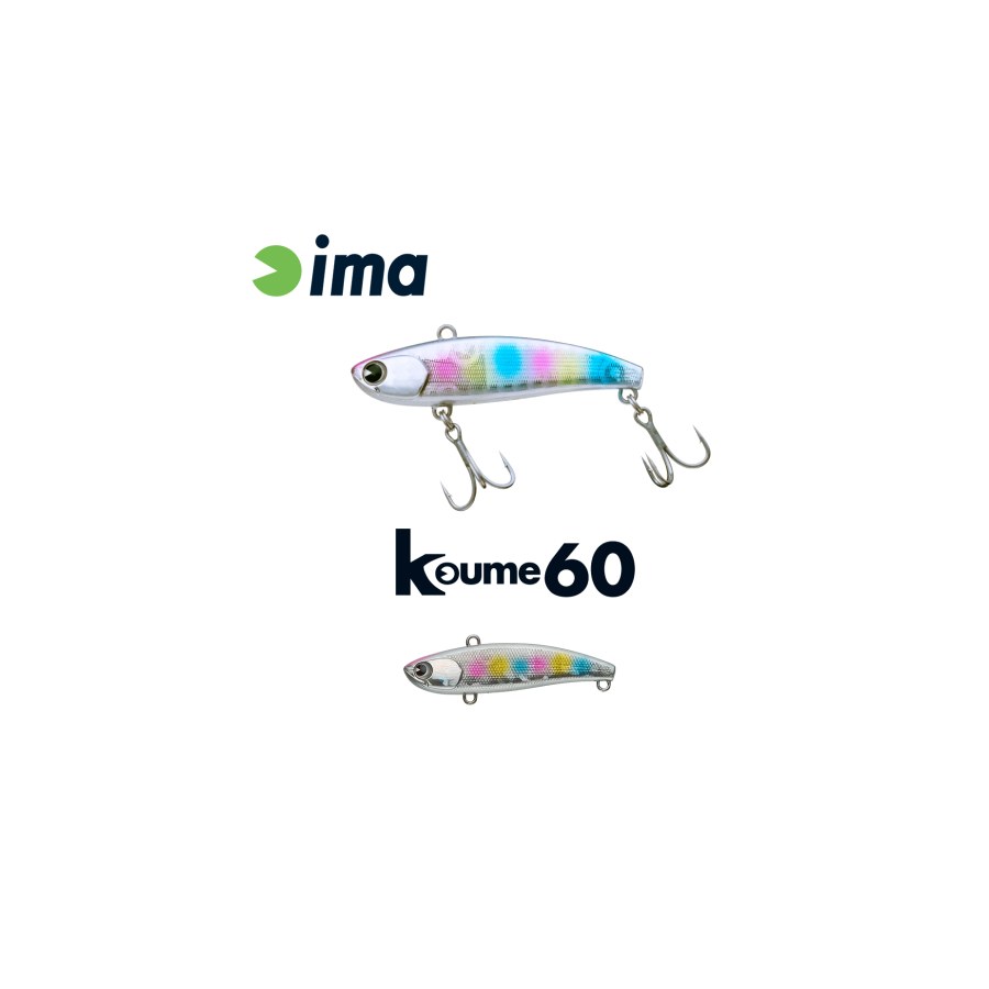 Vobler IMA KOUME VIBRATION 60 60mm 11gr 104 Cotton Candy - thumbnail Vobler IMA KOUME VIBRATION 60 60mm 11gr 104 Cotton Candy - imagine 1