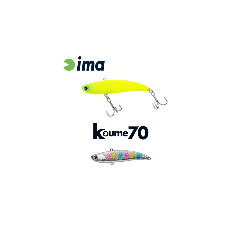 Vobler IMA KOUME VIBRATION 70 70mm 13gr 104 Cotton Candy - thumbnail Vobler IMA KOUME VIBRATION 70 70mm 13gr 104 Cotton Candy - imagine 1
