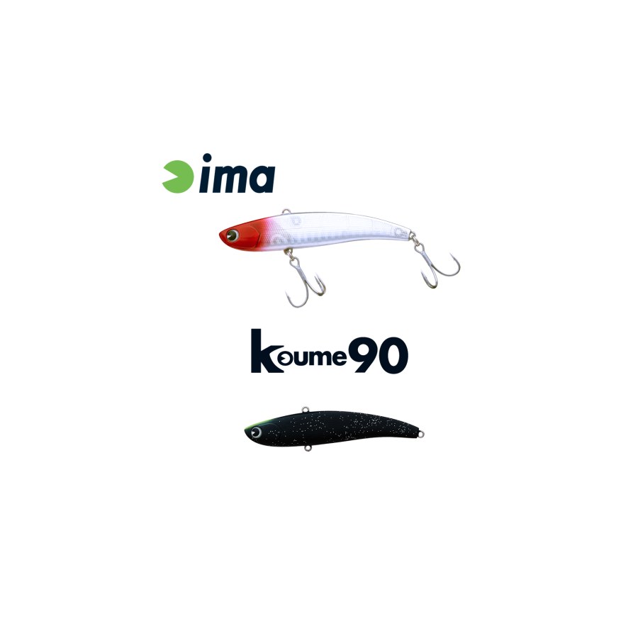 Vobler IMA KOUME VIBRATION 90 90mm 20gr 119 Matt Night Black - thumbnail Vobler IMA KOUME VIBRATION 90 90mm 20gr 119 Matt Night Black - imagine 1